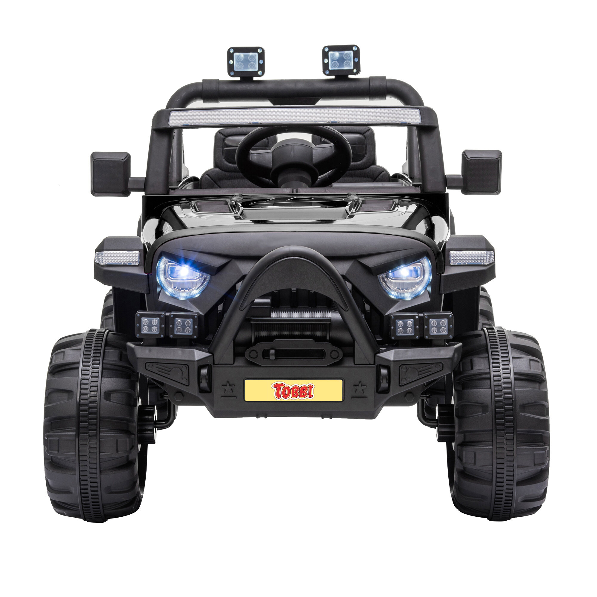 Electric 12V Kids Ride On Car Toys Jeep Wheels Music Light Safe Remote Guide 