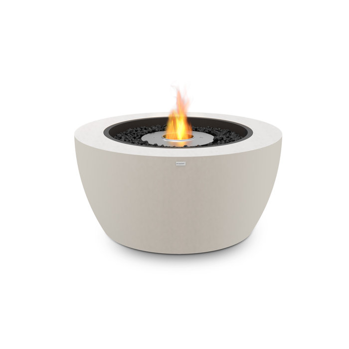 Home Kitchen Bio Ethanol Fireplace Round Indoor Outdoor Camping
