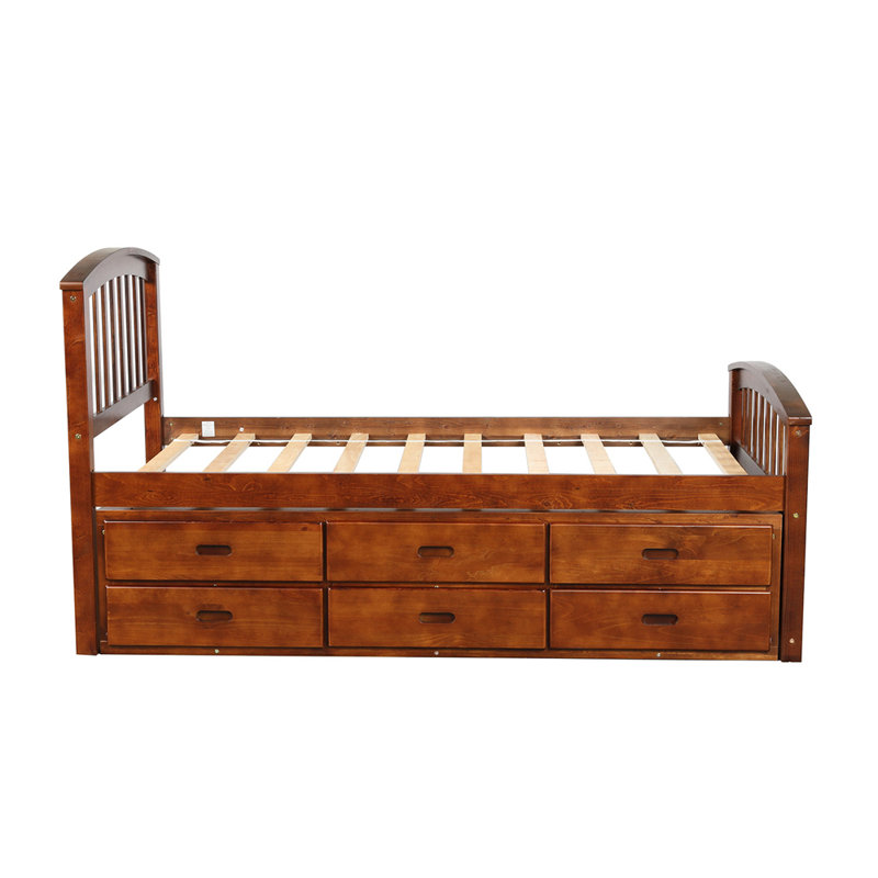 Red Barrel Studio Angelite Twin Low Profile Storage Platform Bed Wayfair