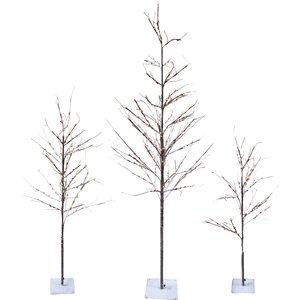 Artificial Tree with Clear and White Lights with Stand