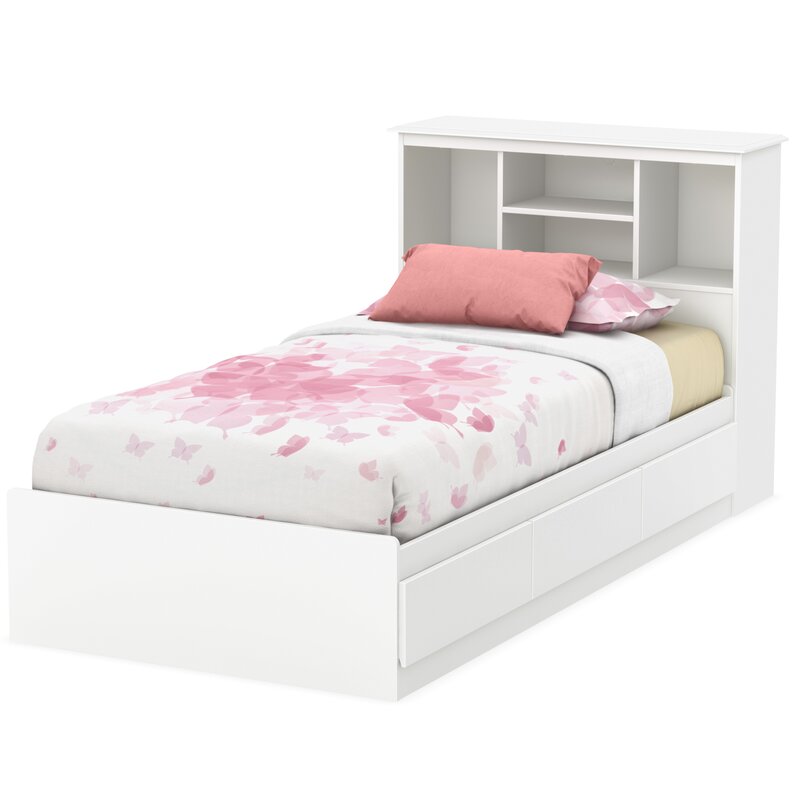 South Shore Callesto Mates Twin Platform Bed With Drawers