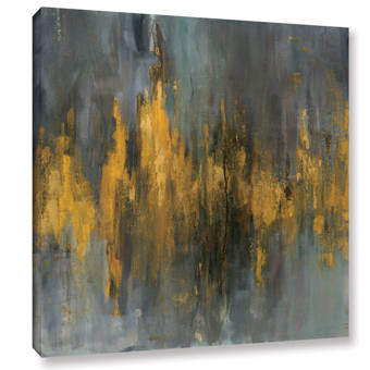 Wrought Studio Abstract By Danhui Nai Painting Print On Wrapped