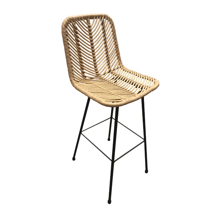 wayfair rattan stools