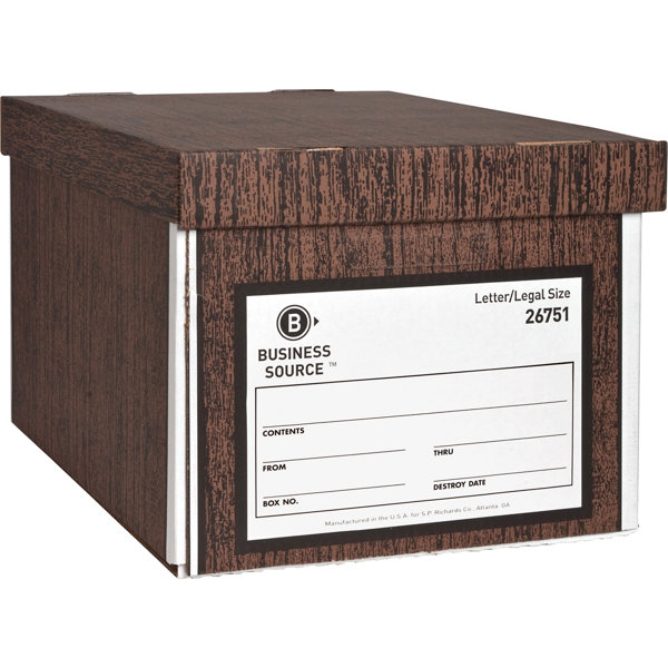 Cardboard Storage Box With Lid Wayfair