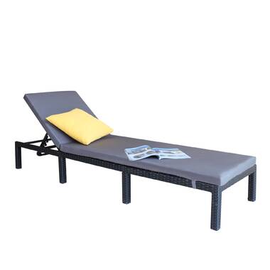 anthonyville outdoor adjustable reclining chaise lounge