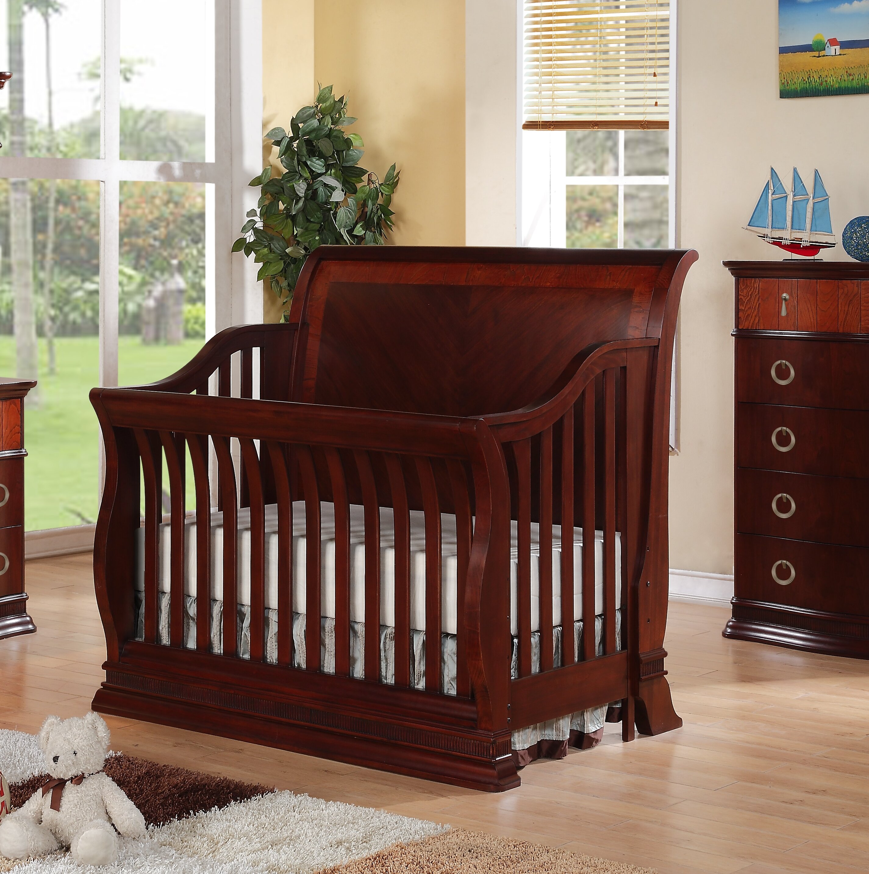 Munire Portland 4 In 1 Convertible Crib Wayfair