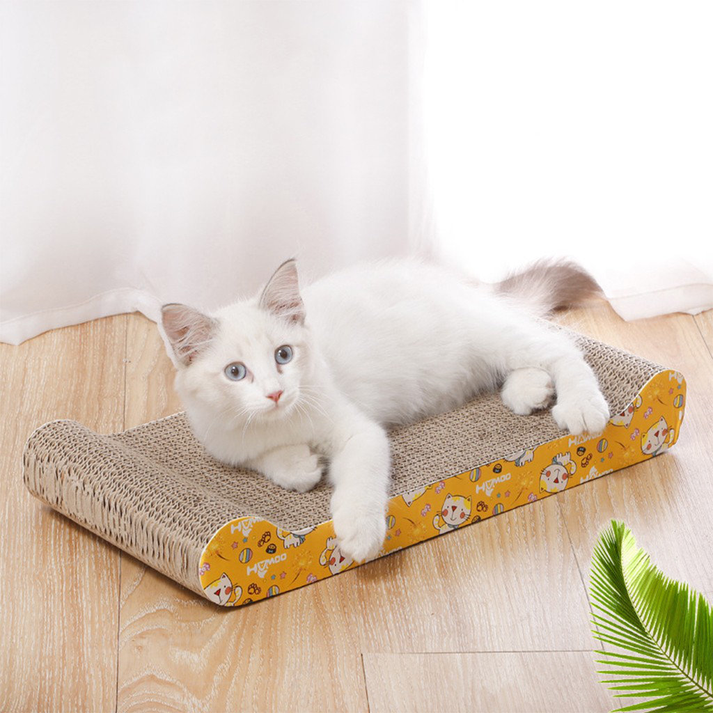 cat scratching bed sheets