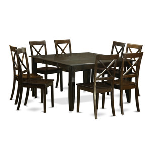 Parfait 9 Piece Dinning Set by East West Furniture