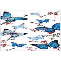 NEW PAPER PARTY BUFFET HOSTESS NAPKINS 3PLY GUEST TOWEL 15 CT floral butterfly 