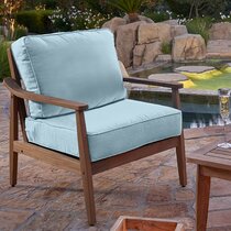 Outdoor Patio Wicker Furniture Club Chair Replacement Cushion