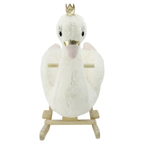 swan ride on rocker