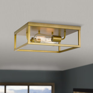 Wayfair Sloped Ceiling Adaptable Flush Mount Lighting You Ll Love In 2021