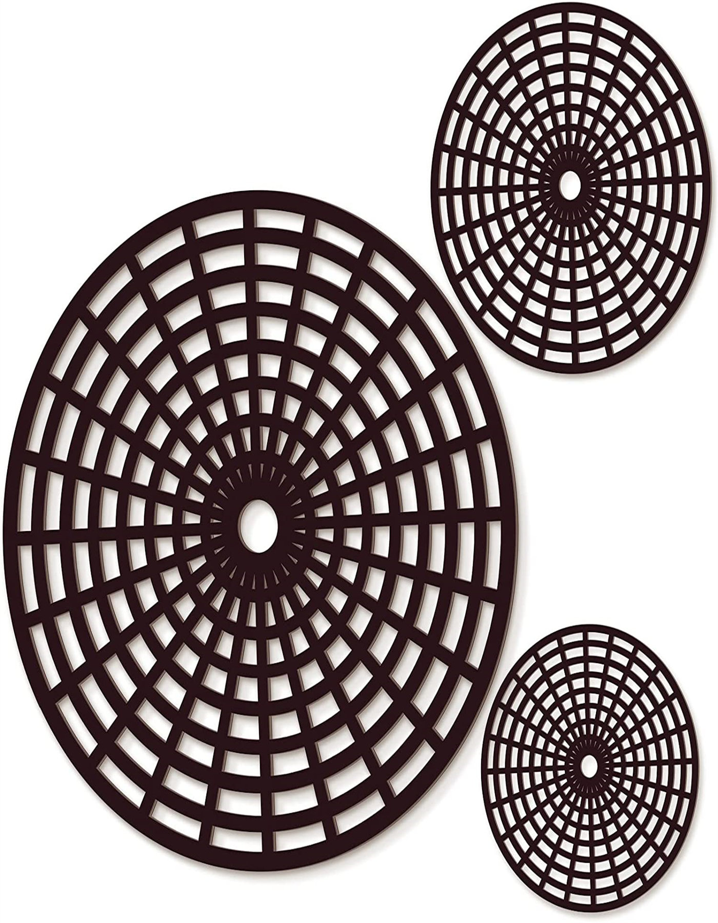 JRBEY 3 Pieces Wood Round Wall Decor Wayfair