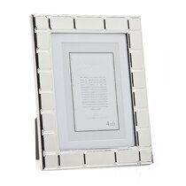 Philip Whitney Picture Frame Fits 5x7 Photo Thin Lines Border