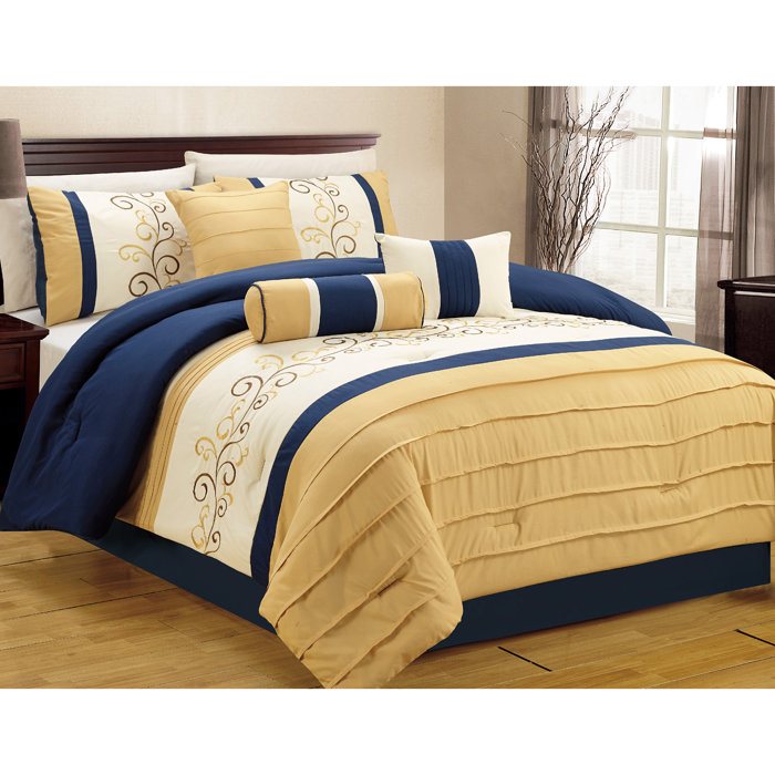 Fleur De Lis Living Rueter 7 Piece Comforter Set Reviews