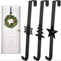 15inch New Long Wreath Metal Hook For Front Door Over The Door Hanger Heavy Duty