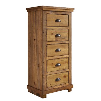 Lark Manor Burnell Chest Color Distressed Pine