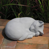 Sleeping Cat Garden Statue Wayfair Sleeping Cat Garden Statue Wayfair
