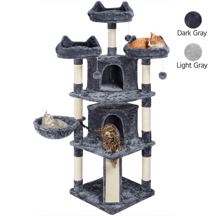 large cat tree house