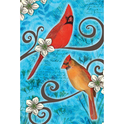 Cardinals Garden flag Toland Home Garden