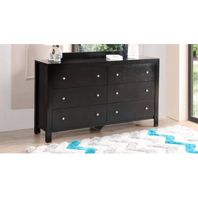 Three Posts Kennon 6 Drawer Double Dresser With Mirror Reviews