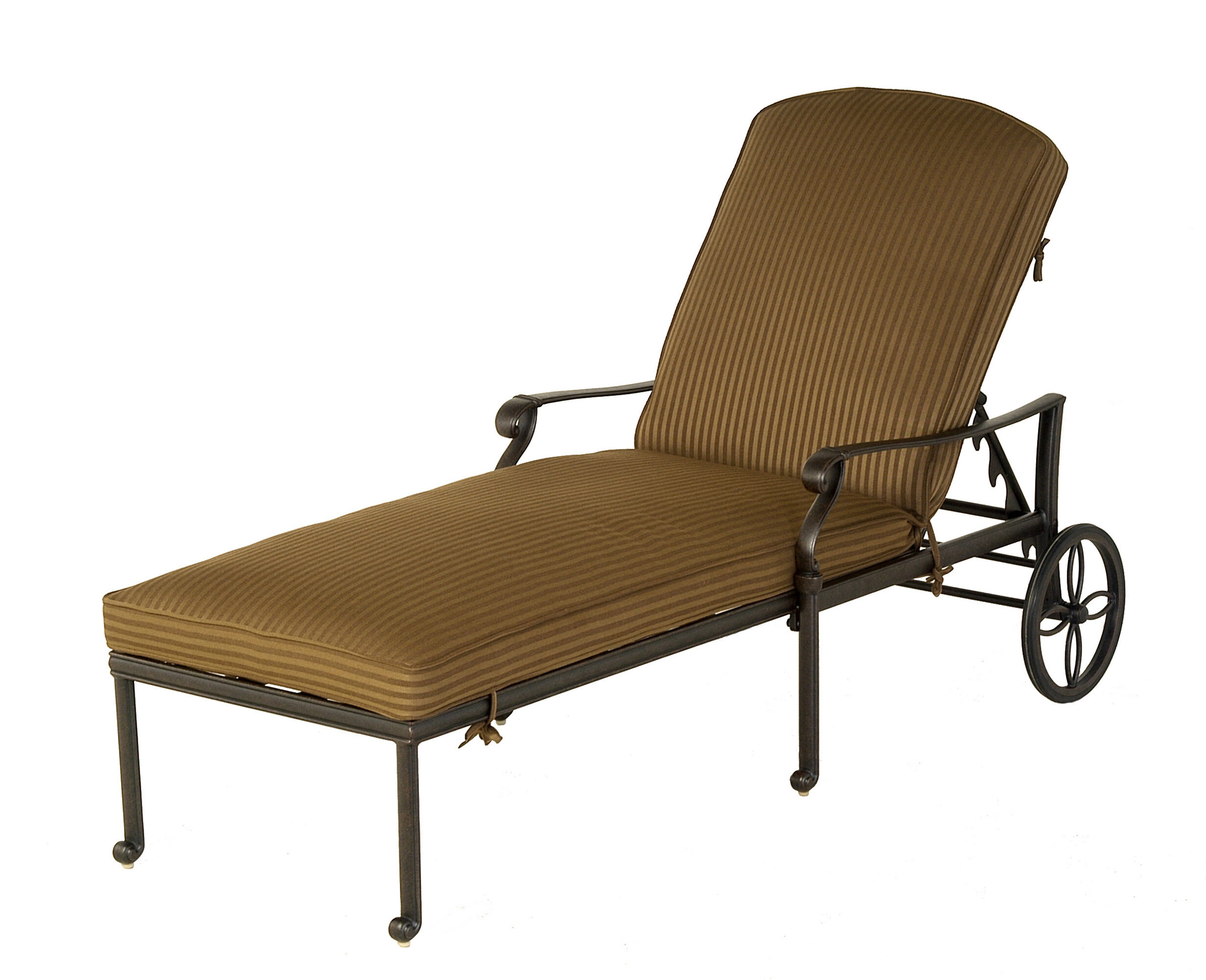 merlyn reclining chaise lounge with cushion