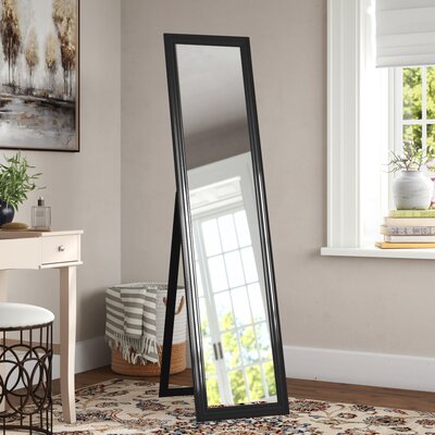 Black Floor Mirrors You'll Love in 2020 | Wayfair