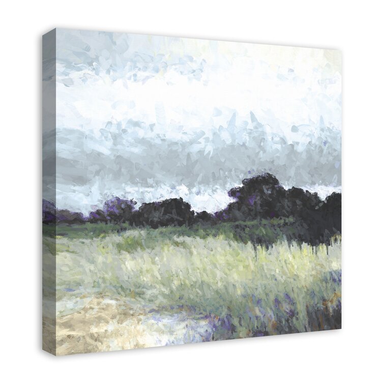 Red Barrel Studio® Abstract Landscape - Wrapped Canvas Print | Wayfair