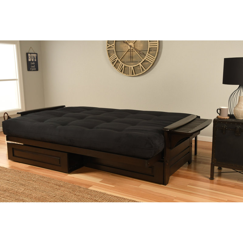 Red Barrel Studio Merrifield Storage 86 Futon And Mattress Red Barrel Studio Merrifield Storage 86