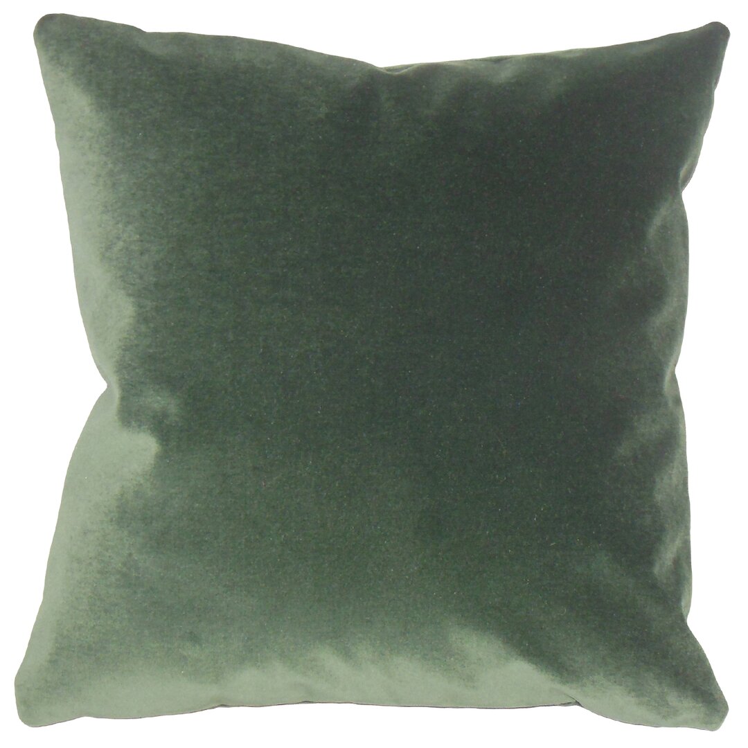 Online Designer Bedroom Wish Holiday Floor Pillow Cover & Insert Green