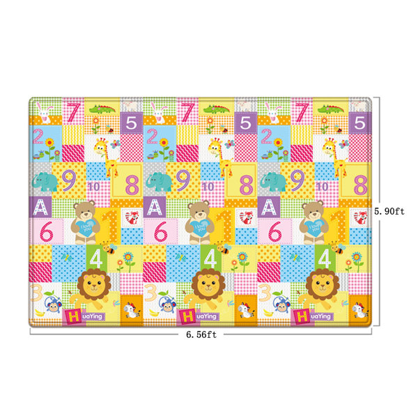 Baby Play Mat - Large Double Sides Non-Slip Waterproof Portable For Playroom