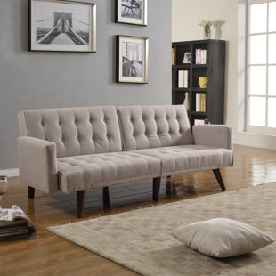 Kaylynn Mid Century Convertible Sofa by Langley Street