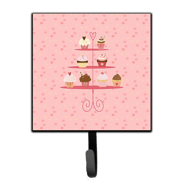 Winston Porter Sermin Cupcakes 3 Tier Wall Key Organizer With Key Hooks Wayfair