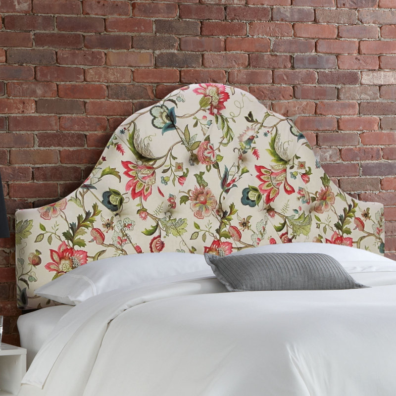 Skyline Furniture Tufted Brissac High Arch Upholstered Panel Tufted Brissac High Arch Upholstered Panel Headboard
