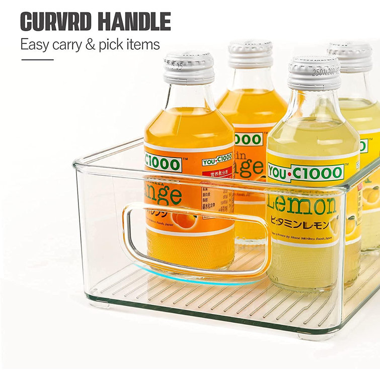 Prep Savour Femke 4 Large And 4 Medium Plastic Storage Bins Wayfair Prep Savour Femke 4 Large And 4 Medium Plastic Storage Bins Wayfair