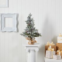 Wayfair | 2 Foot Silver Christmas Trees You'll Love In 2022