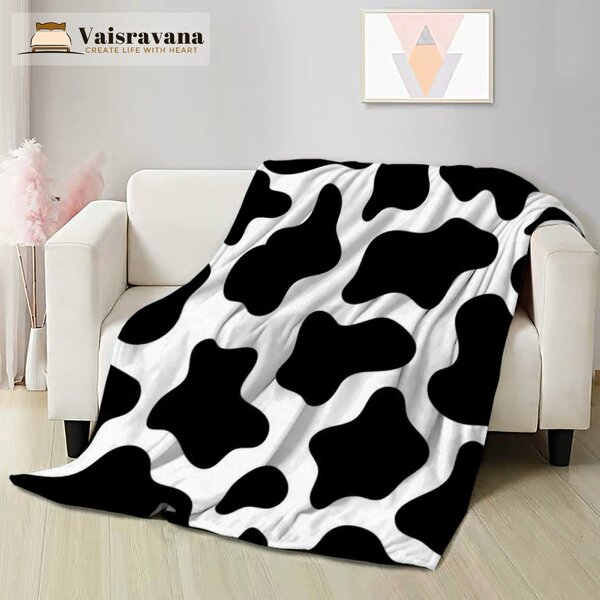 The Best Choice for Family and Friends 60X50 Leopard Fur Pattern Air-Conditioning Blankets