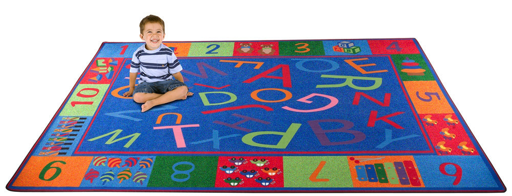 Kid Carpet Alphabet And Numbers Teaching Toddler Area Rug Alphabet And Numbers Teaching Toddler Area Rug