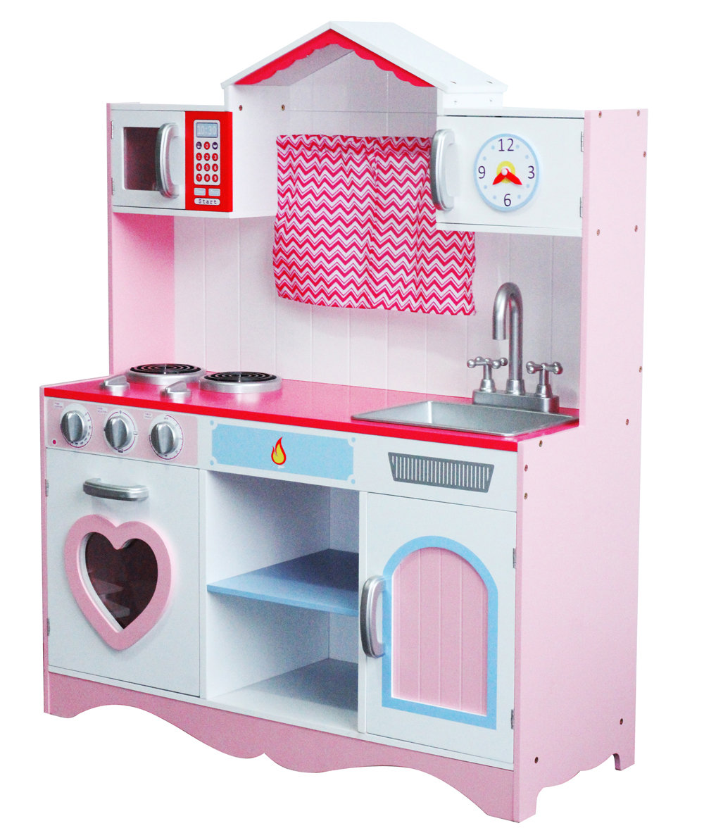 kitchen set for kids wooden