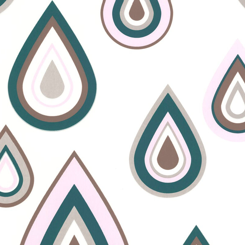 Ivy Bronx Lowes 33 L X 21 W Abstract Wallpaper Roll Wayfair