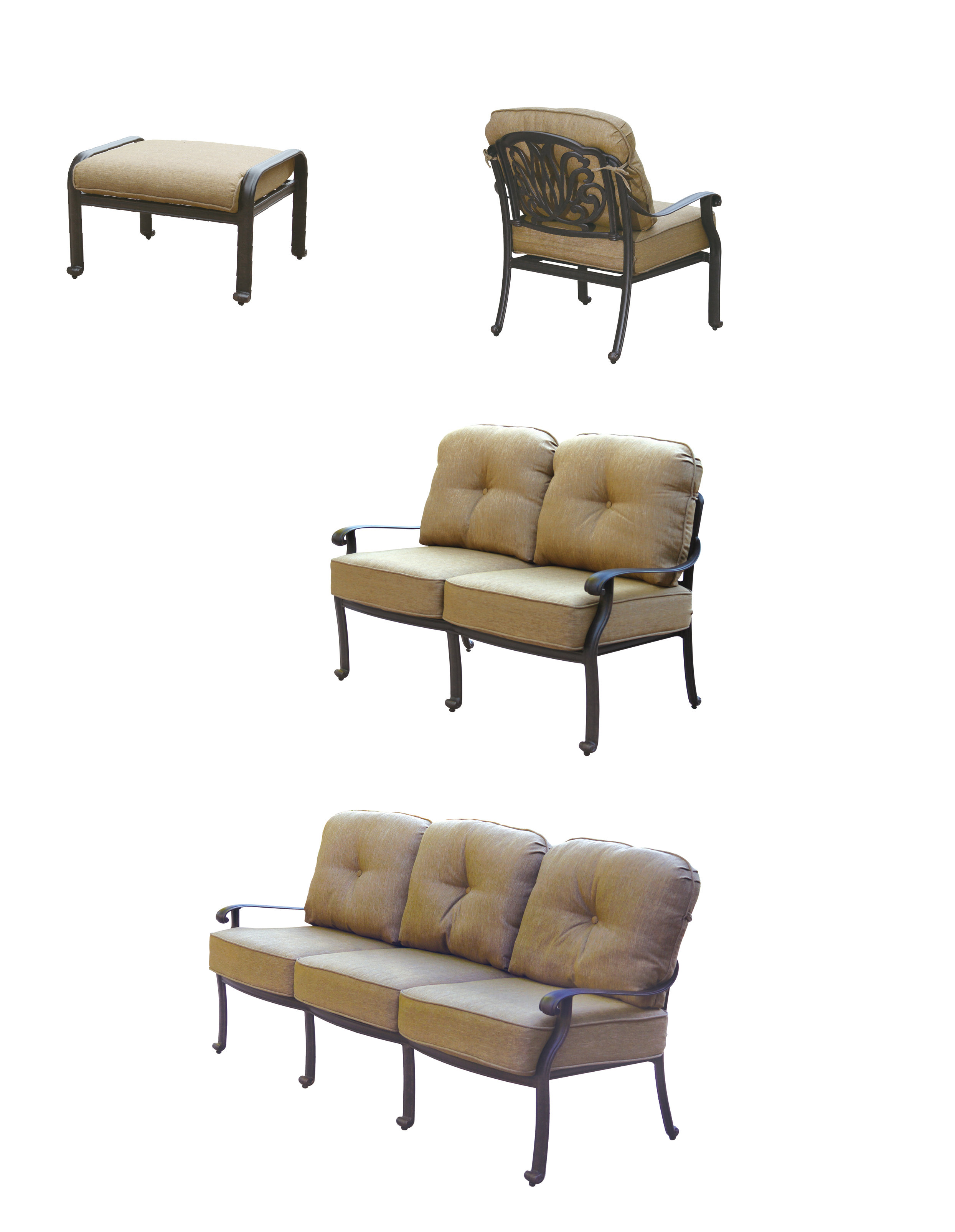 darlee replacement cushions