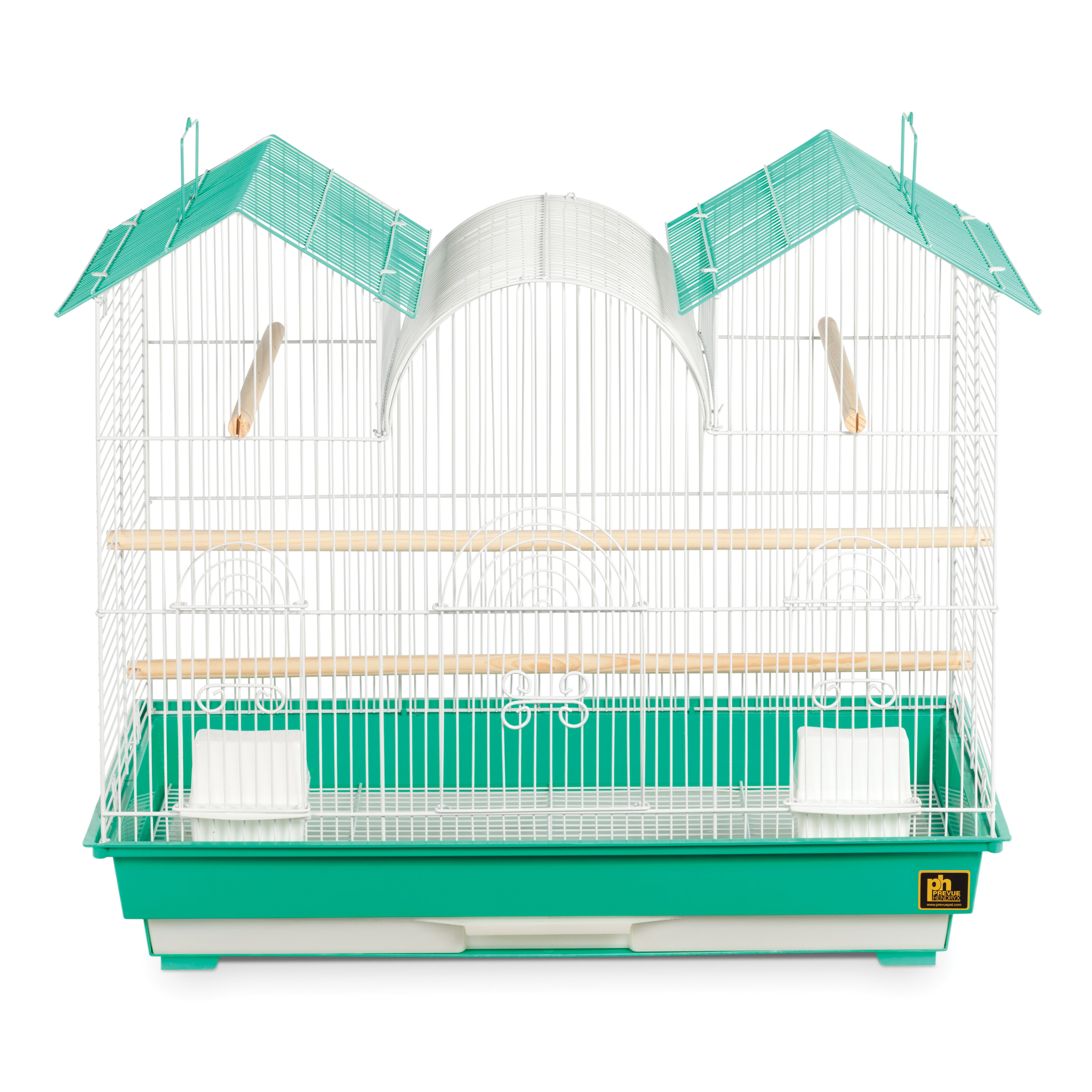 Archie & Oscar™ Hercules 22.5'' Plastic Pointed Top Table Top Bird Cage ...