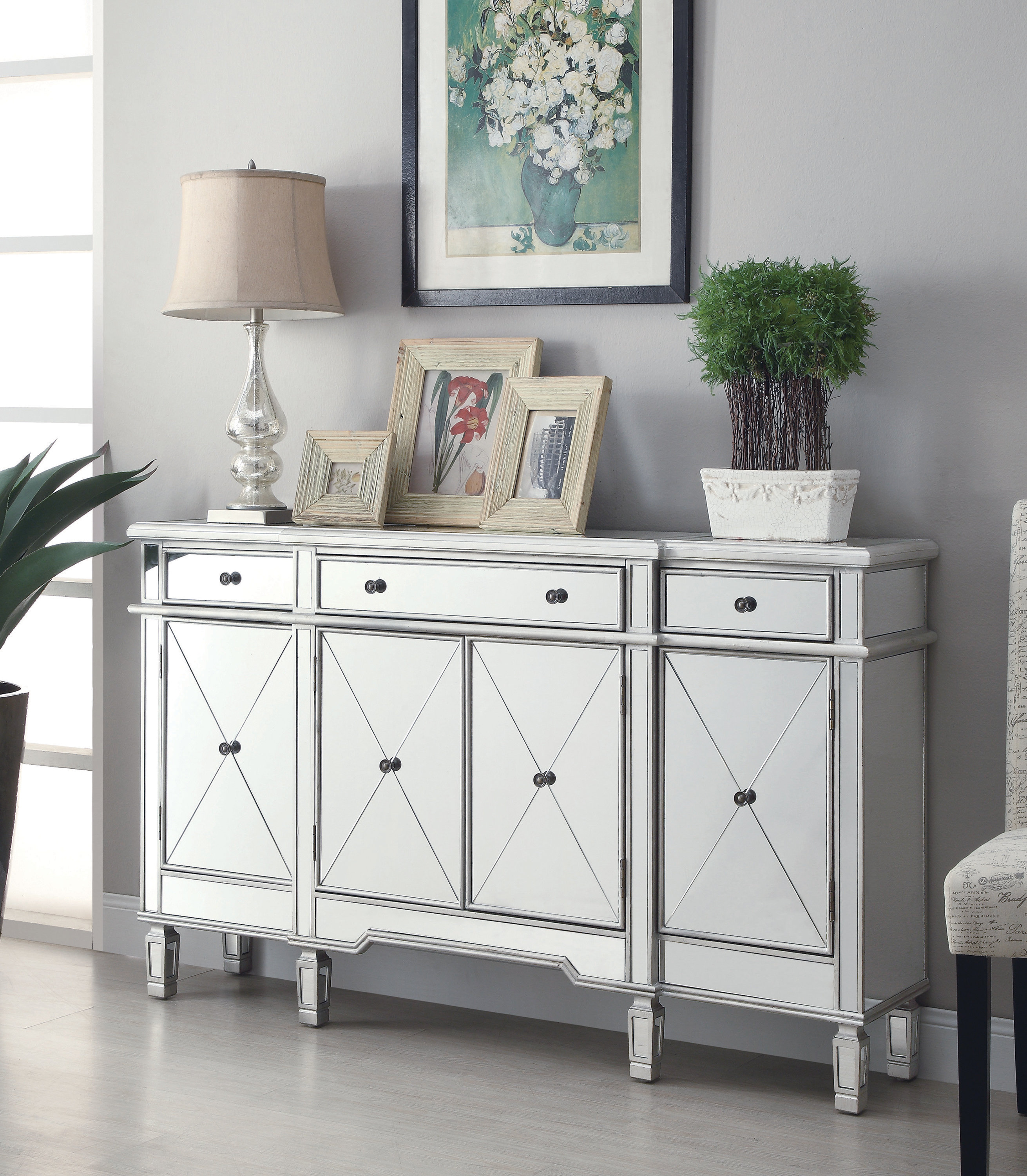 Rosdorf Park Gooding 60'' Wide 3 Drawer Sideboard | Wayfair