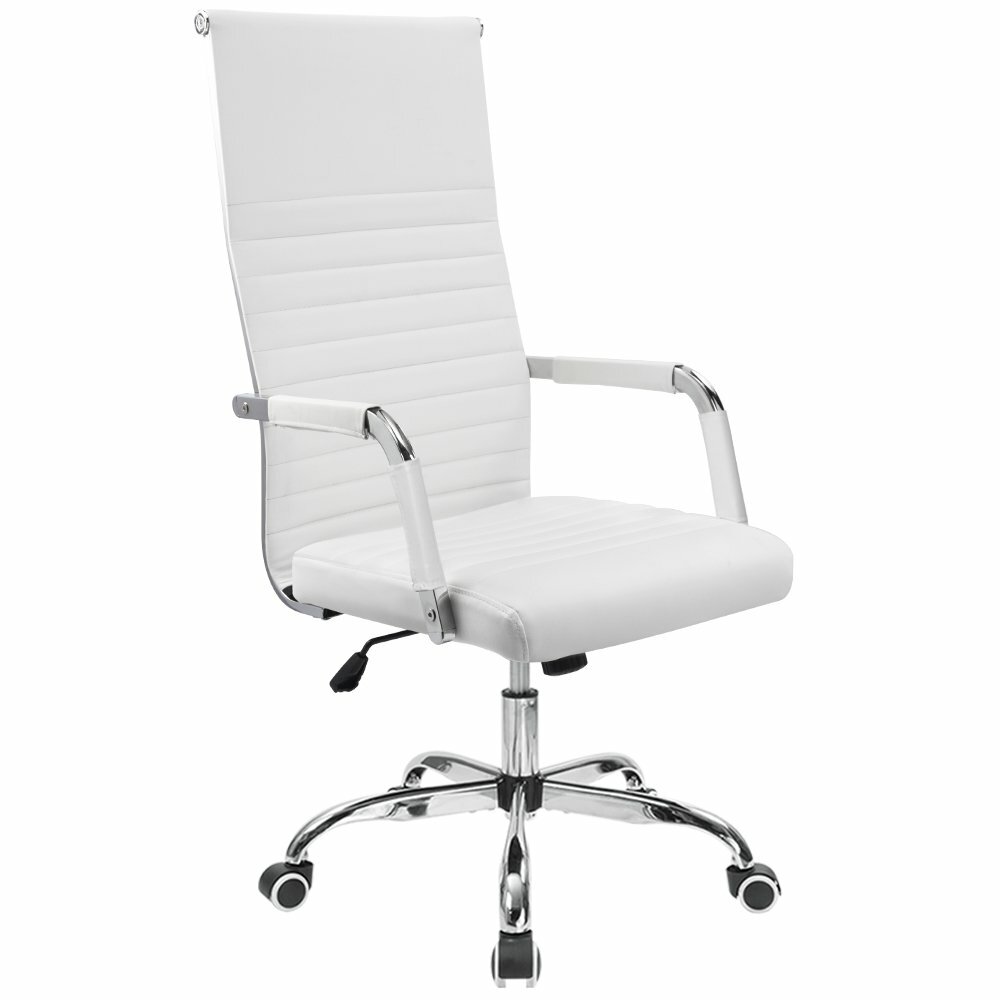 wayfair white swivel chair