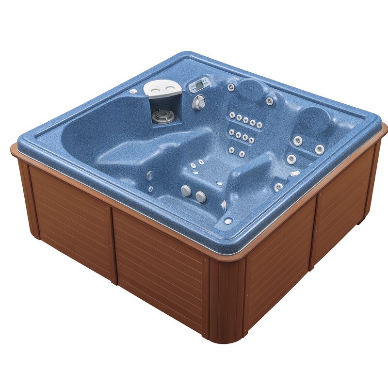 Thermospas 4 Person 42 Jet Hot Tub With Led Light