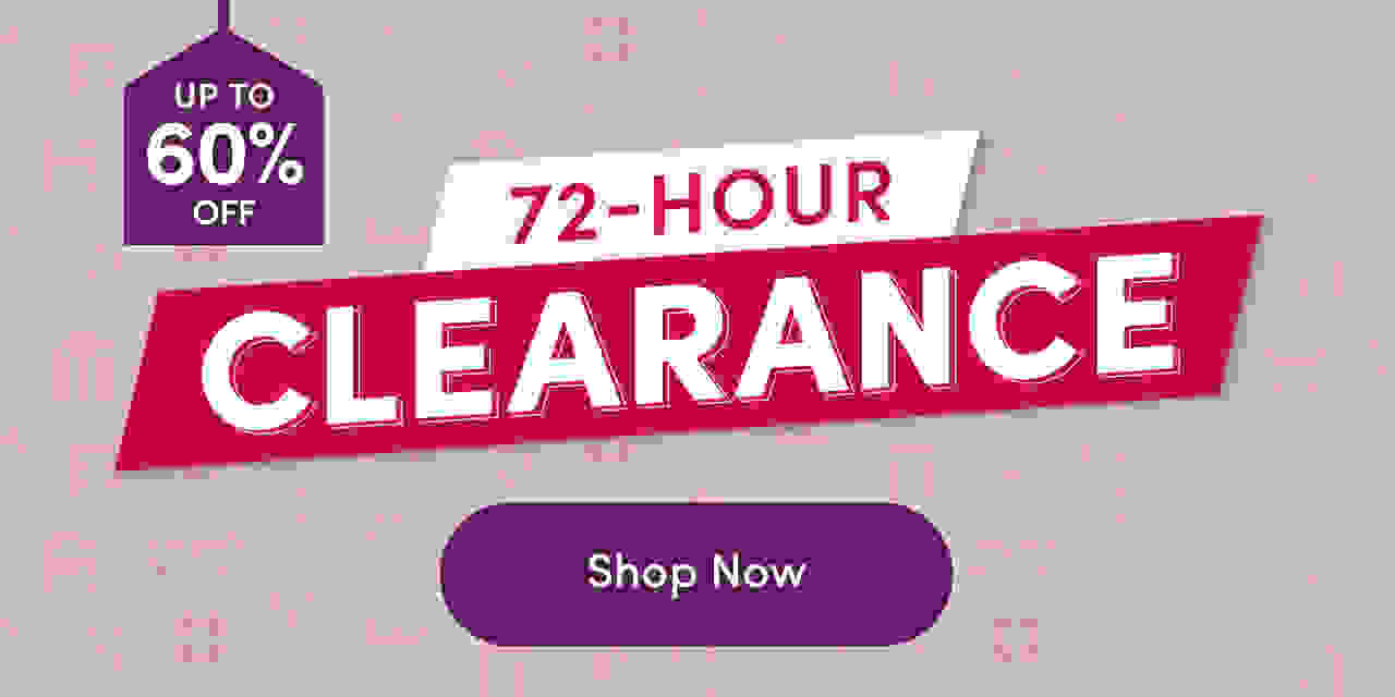 72-Hour Clearance 