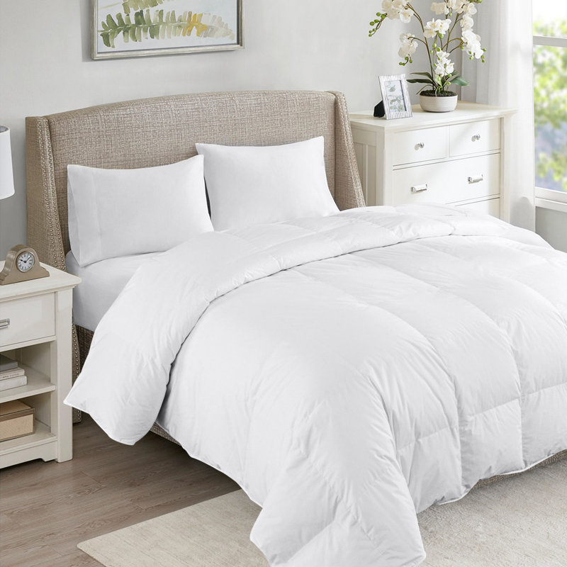 Eider Ivory All Season Down Comforter Reviews Wayfair