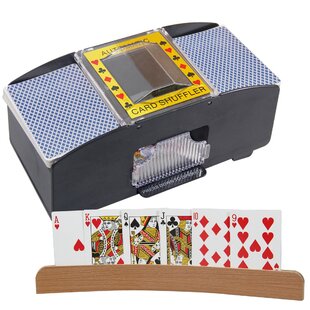 WYZworks Casino 6 Deck Automatic Playing Card Shuffler Cards not Included 