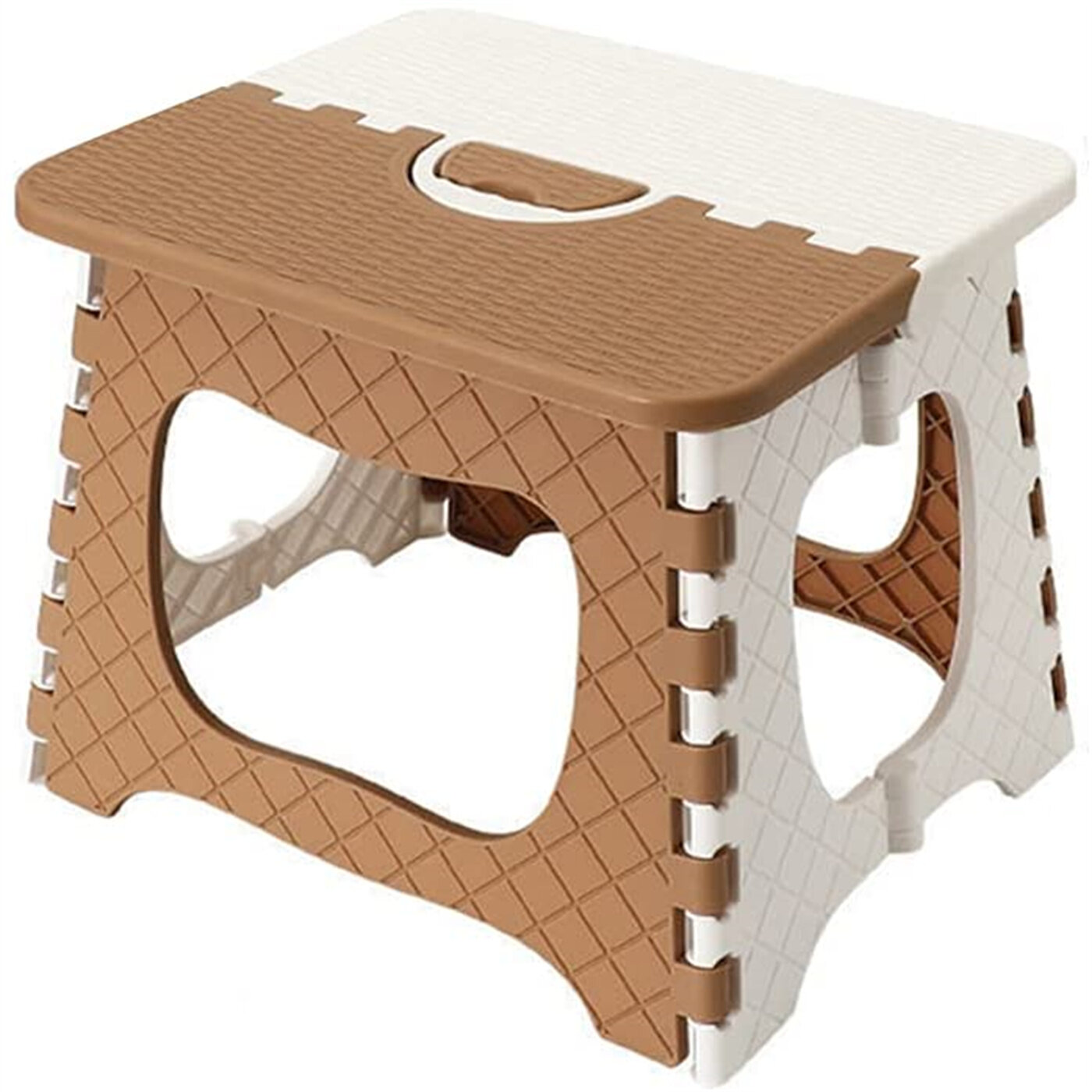 Folding Step Stool The Lightweight Is Sturdy Enough Support Adult Safe for Kid
