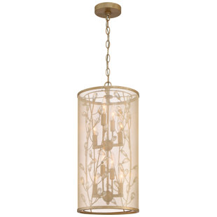 Best Fernand 8-Light Cylinder Pendant By Willa Arlo Interiors Ceiling Lights Fernand 8-Light Cylinder Pendant By Willa Arlo Interiors Ceiling Lights